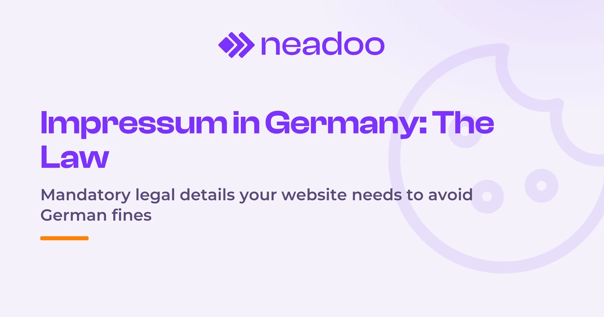 Impressum on a Website in Germany - Legal Requirement