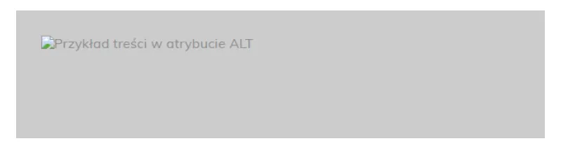 example of displaying the alt attribute on a webpage