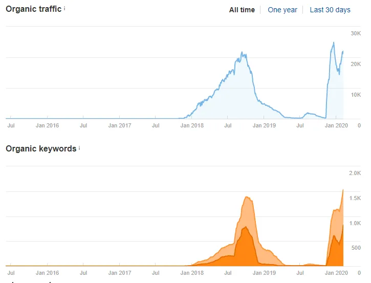 seo campaign summary