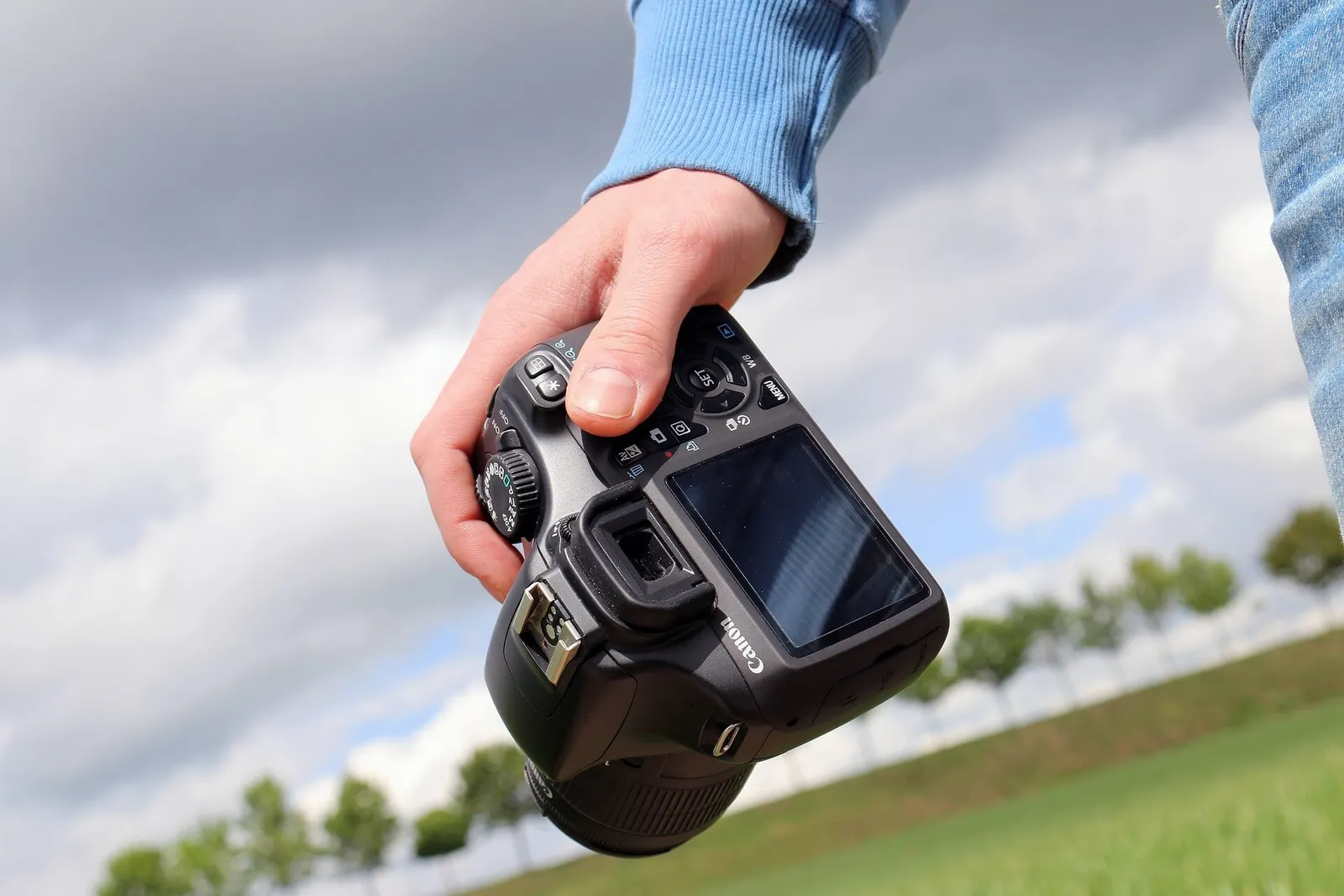 photographer with a camera