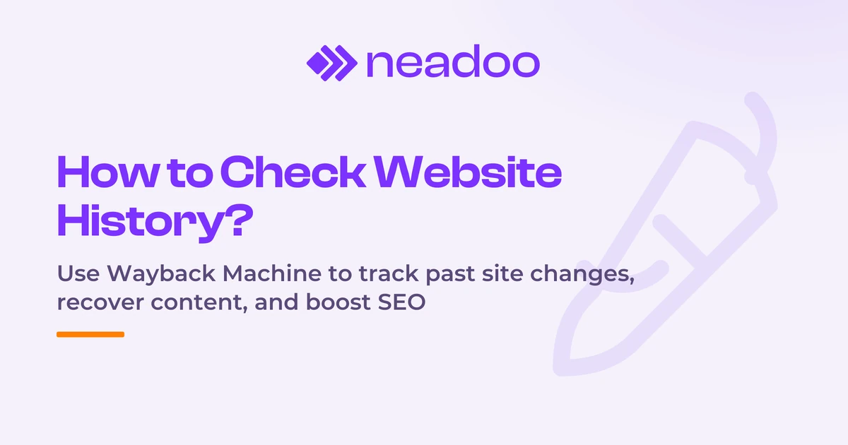 Website History - How to Check It?